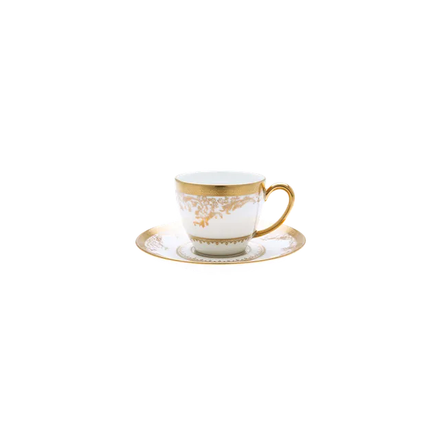 haviland-limoges-diplomate-kaffeetasse-mit-untertasse image 1