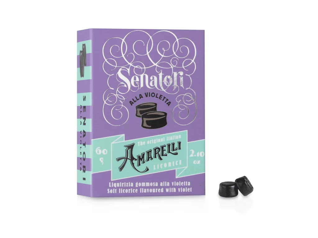 amarelli-senatori-lakritz-gummi-violetta-60-g image 1
