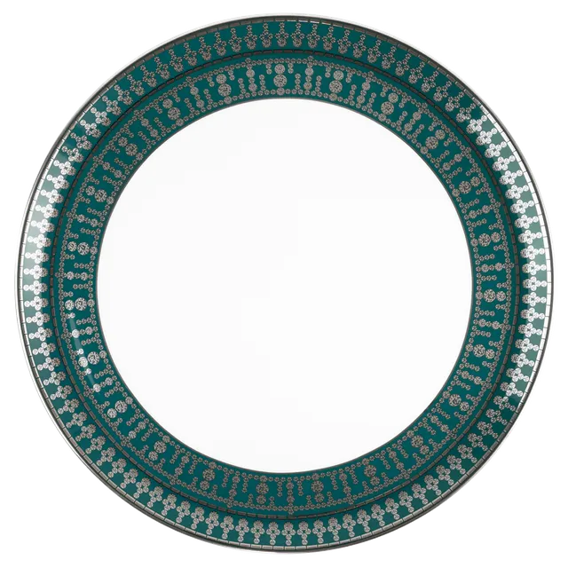 haviland-limoges-tiara-bleu-paon-plat-tarte image 1