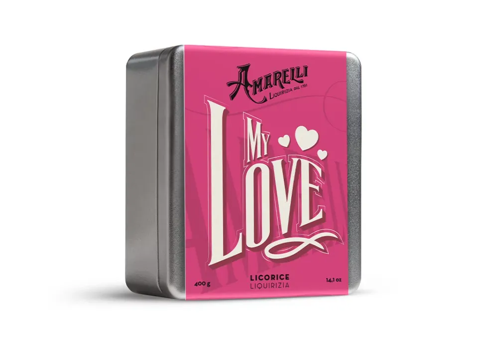 amarelli-silver-box-geschenkdose-lakritz-400-g image 1