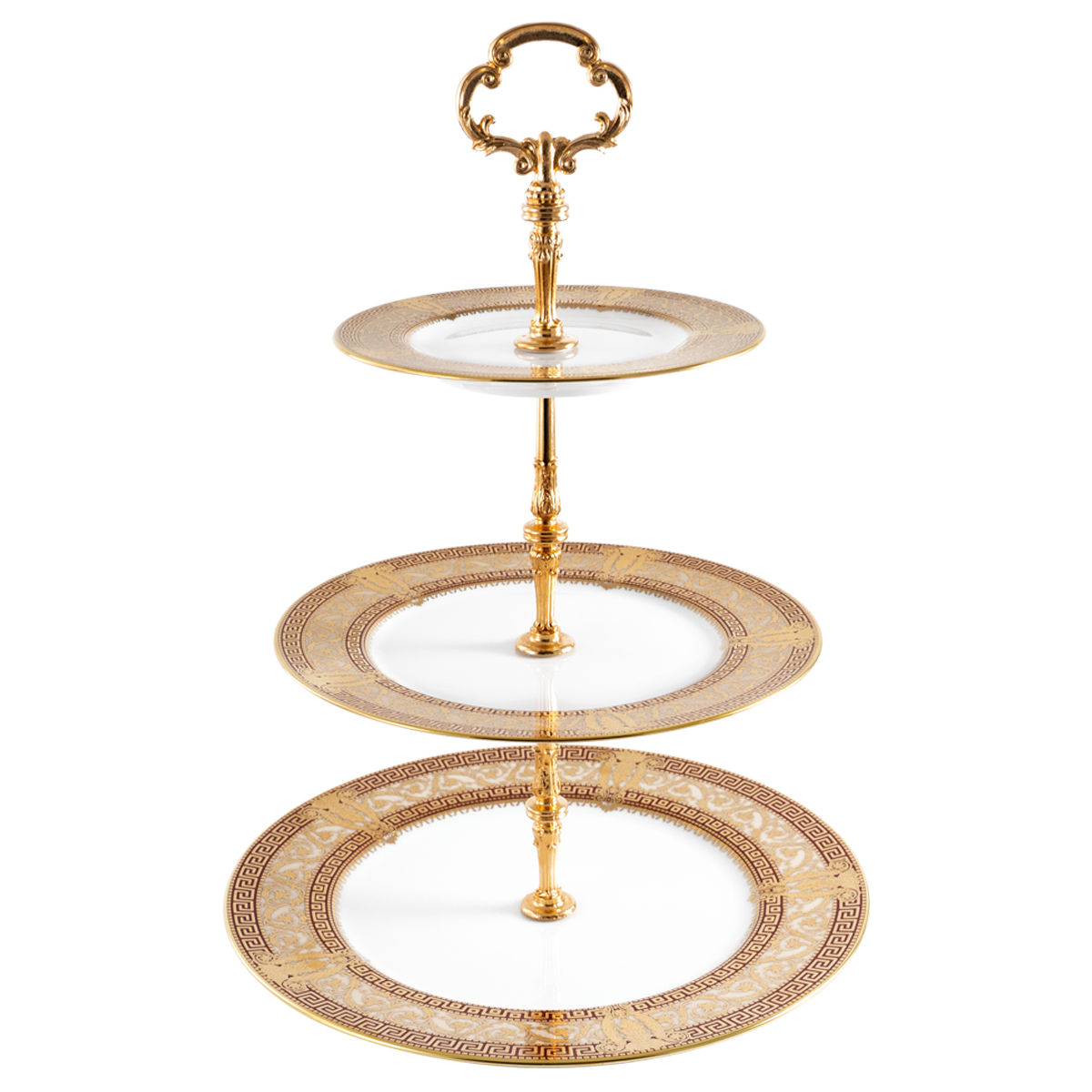 haviland-limoges-salon-murat-cerise-or-etagere-3-st-ckig image 1