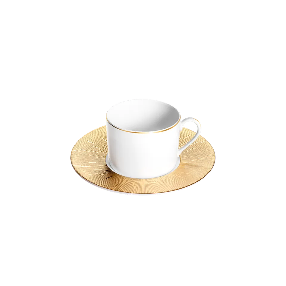 haviland-limoges-infini-or-teetasse-mit-untertasse image 1