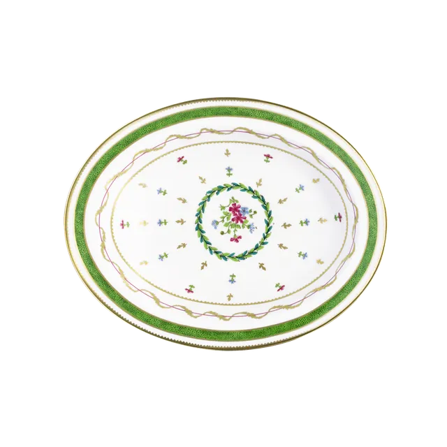 haviland-limoges-vieux-paris-vert-kompottschale image 1
