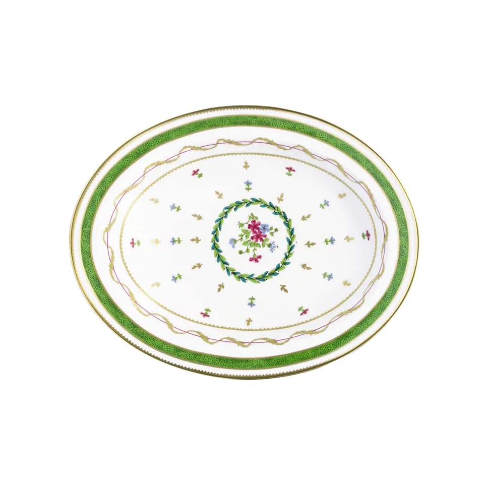 haviland-limoges-vieux-paris-vert-kompottschale image 1