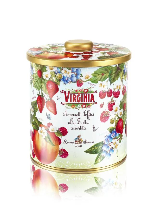 virginia-amaretti-amaretti-soffici-alla-frutta-biscottiera-220g image 1