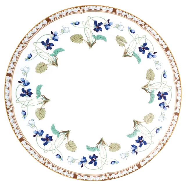 haviland-limoges-platzteller-rund-imp-ratrice-eug-nie-porzellan image 1