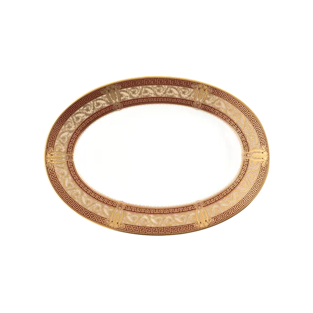haviland-limoges-salon-murat-ravier-cerise-or image 1