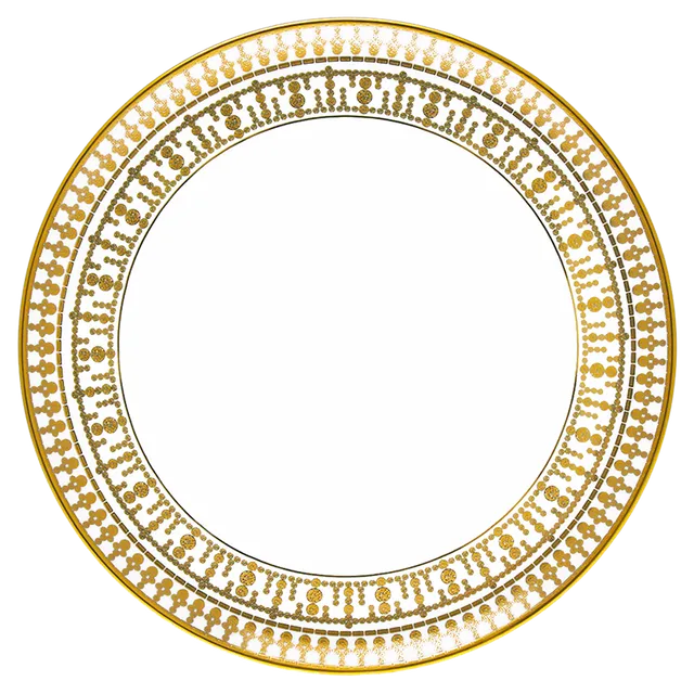 haviland-limoges-tiara-blanc-or-tarteplatte image 1