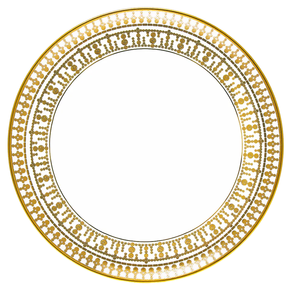 haviland-limoges-tiara-blanc-or-tarteplatte image 1