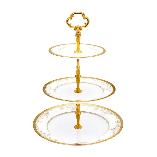 haviland-limoges-diplomate-serviteur-3-niveaux-etagere image 1