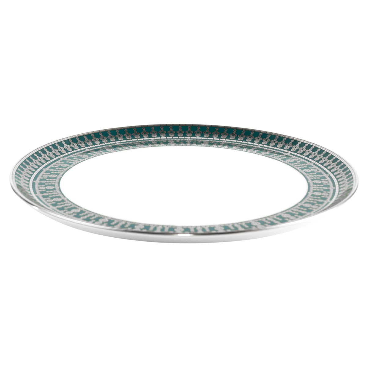 haviland-limoges-tiara-bleu-paon-plat-tarte image 2
