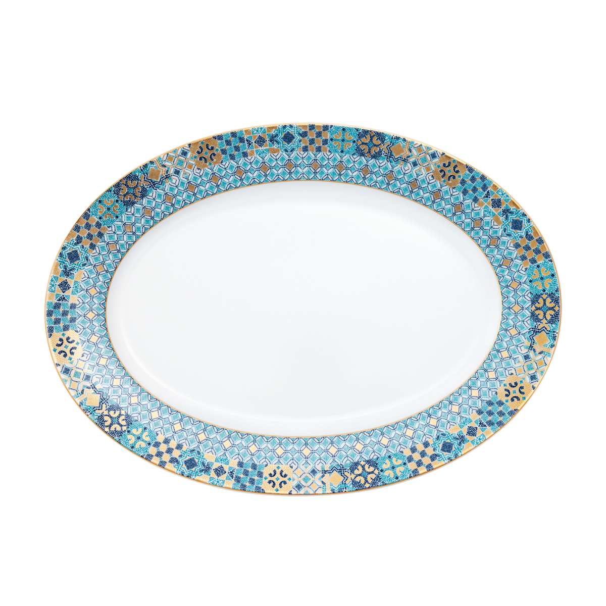 haviland-limoges-portofino-plat-ovale-ovale-porzellan-servierplatte image 1