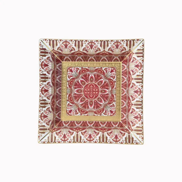 haviland-limoges-r-ves-du-nil-pourpre-vide-poche-mittel-porzellan image 1
