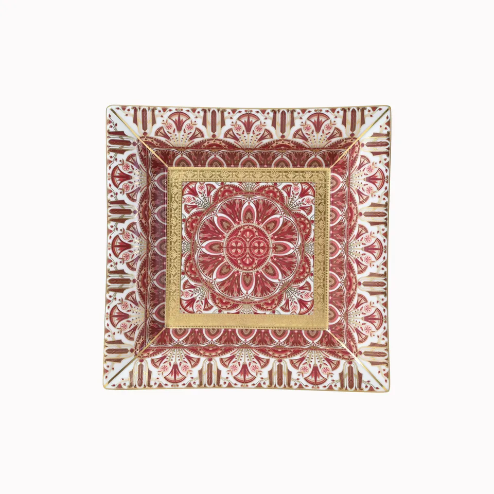 haviland-limoges-r-ves-du-nil-pourpre-vide-poche-mittel-porzellan image 1