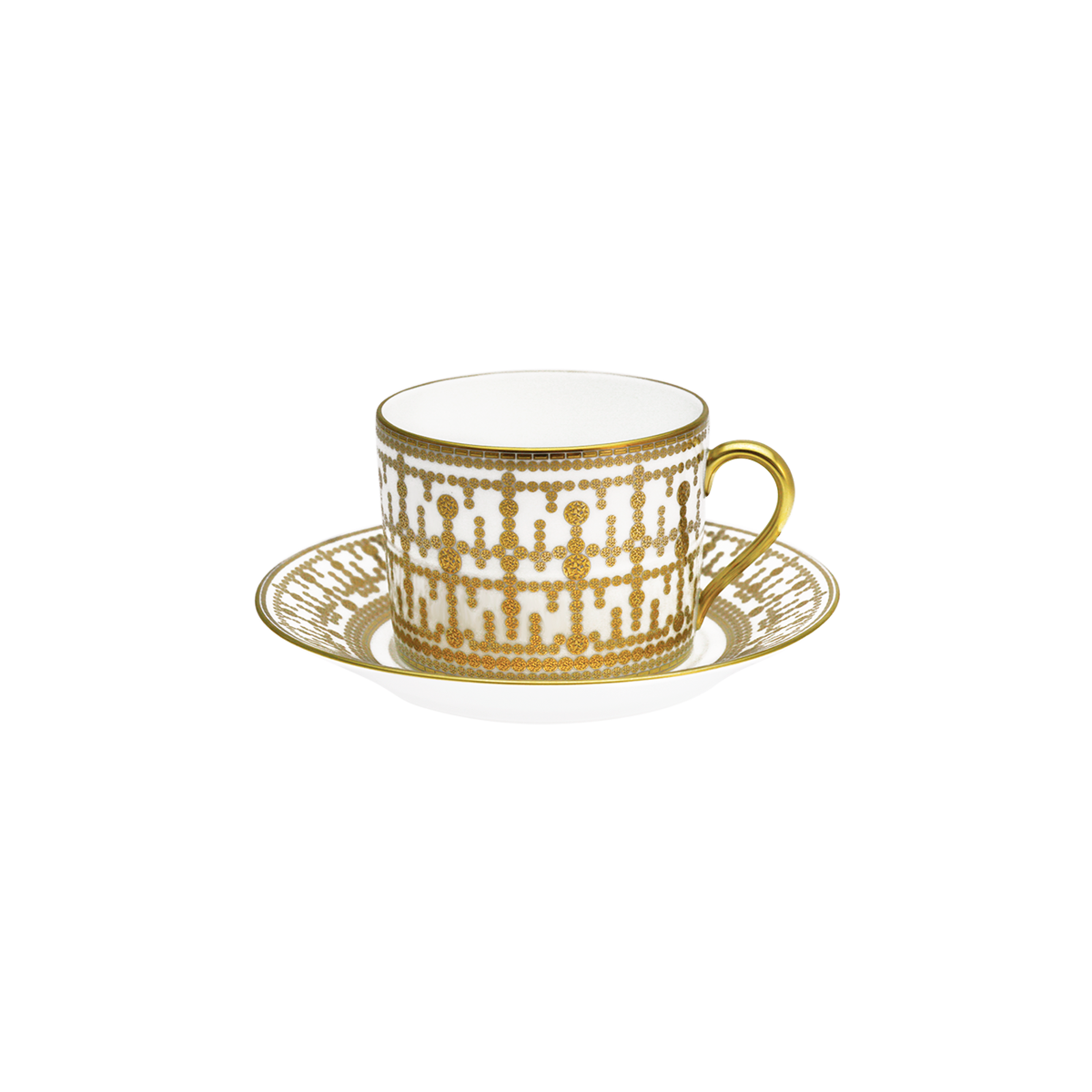haviland-limoges-tiara-blanc-or-fr-hst-ckstasse-mit-untertasse image 1