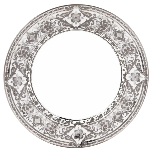 haviland-limoges-matignon-wei-platin-serviersch-ssel-rund-tief image 1