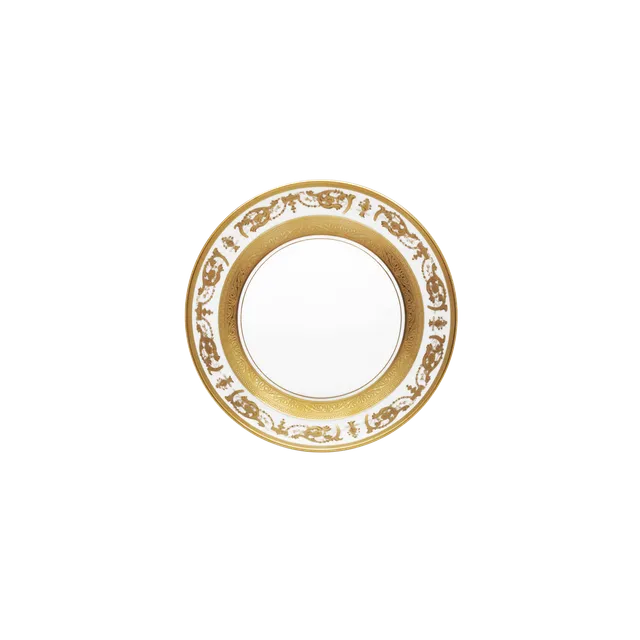 haviland-limoges-imp-rator-suppenteller-tiefer-teller-wei-gold image 1
