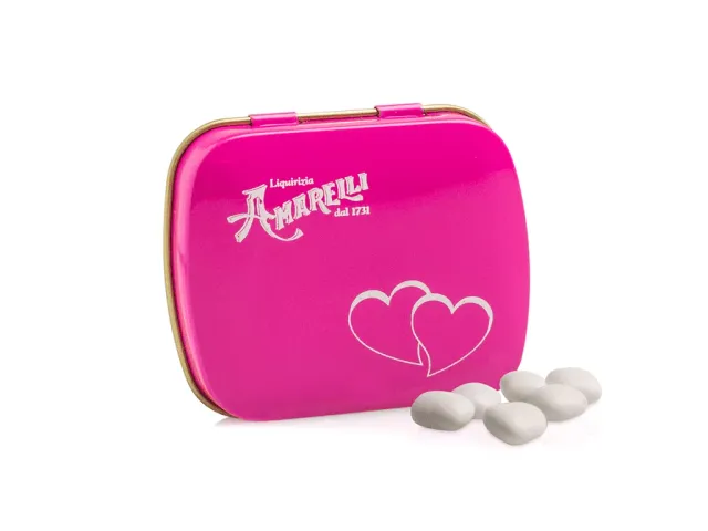 amarelli-romantic-magenta-20g-dragiertes-minz-lakritz image 1