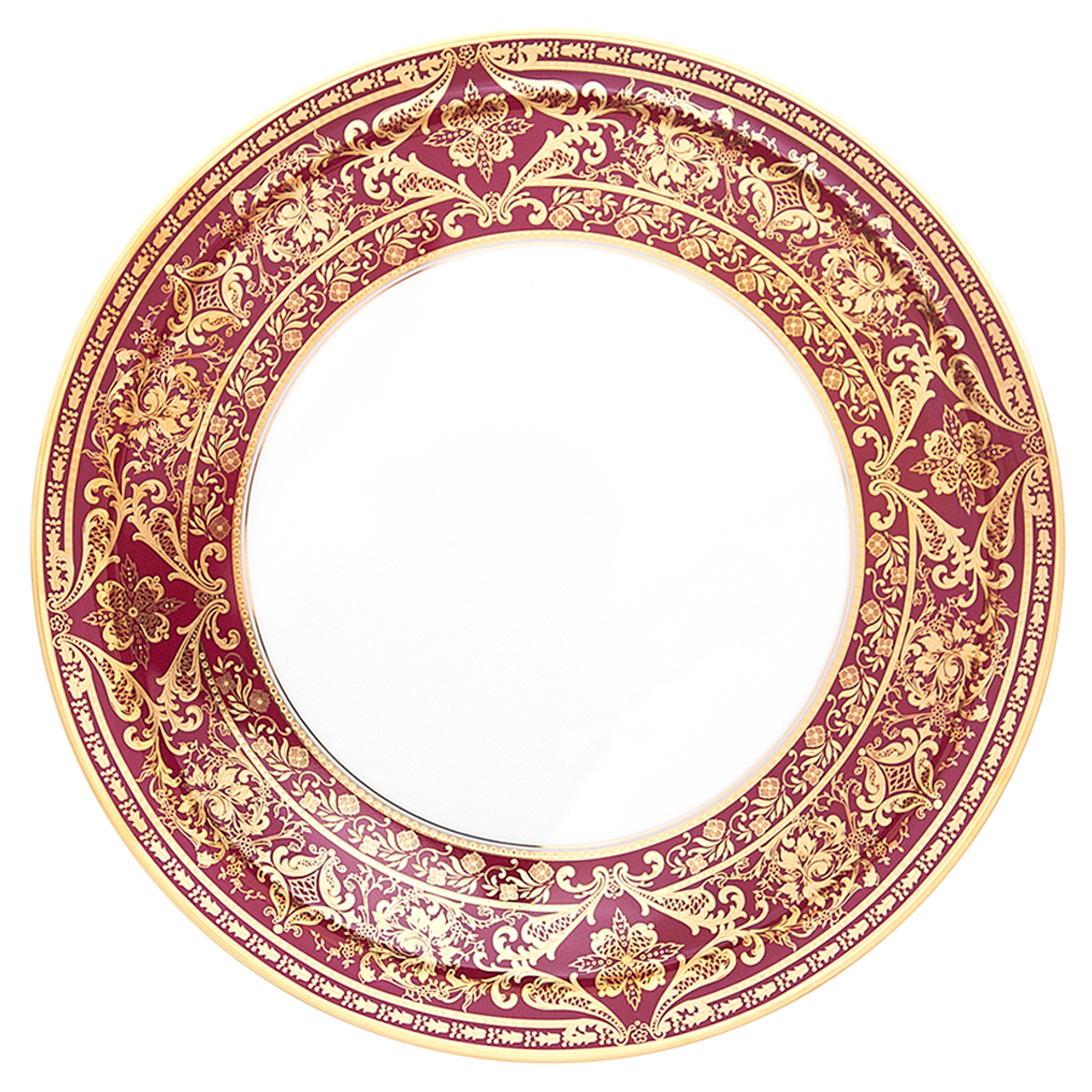 haviland-limoges-matignon-cerise-or-plat-tarte image 1