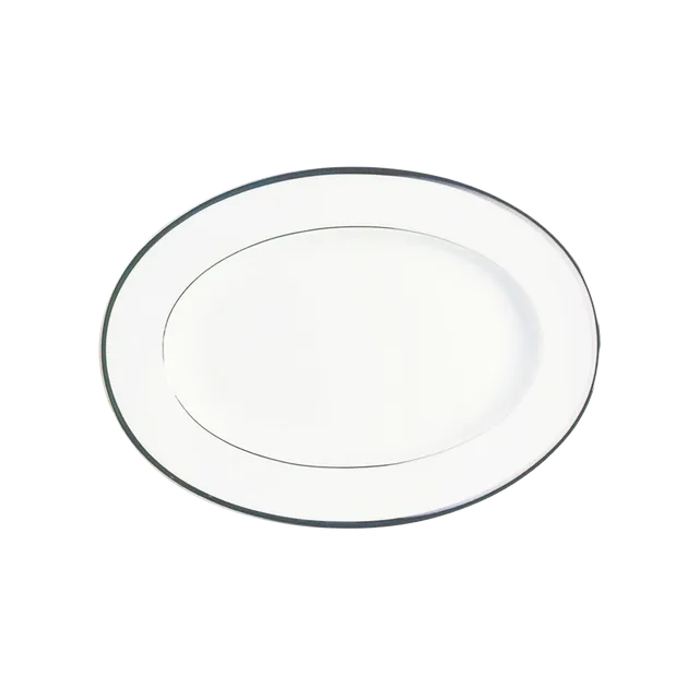haviland-limoges-orsay-platin-ravier-ovale-servierschale image 1