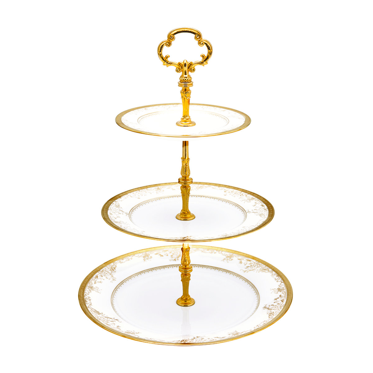 haviland-limoges-diplomate-serviteur-3-niveaux-etagere image 1