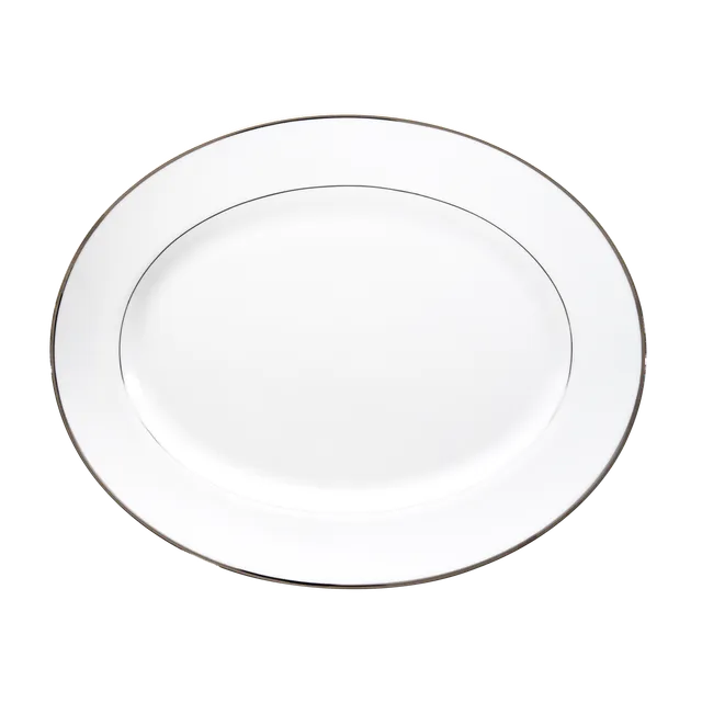 haviland-limoges-orsay-platin-ovale-platte image 1