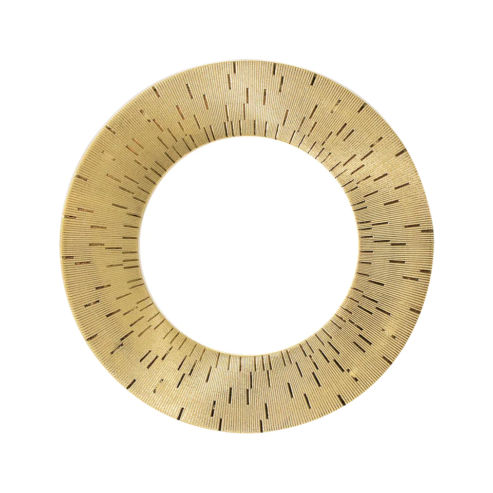 haviland-limoges-dessertteller-infini-or-porzellan-mit-gold image 1