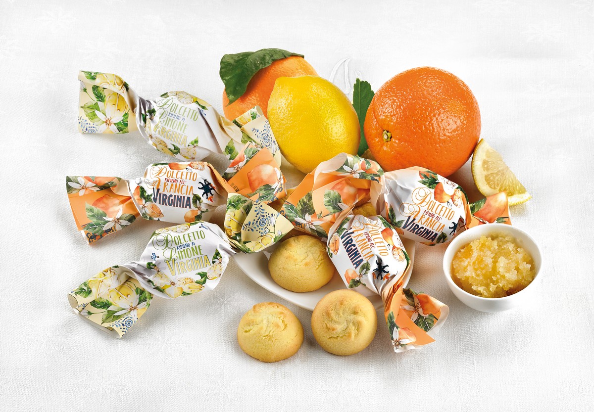 virginia-amaretti-frolle-ripiene-arancia-e-limone-beutel-450g image 1