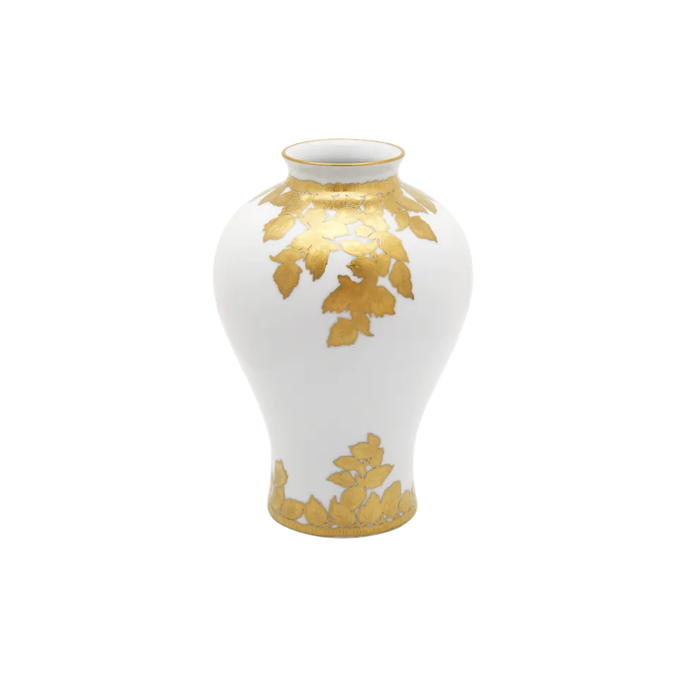 haviland-limoges-feuille-d-or-vase-kleines-modell image 1