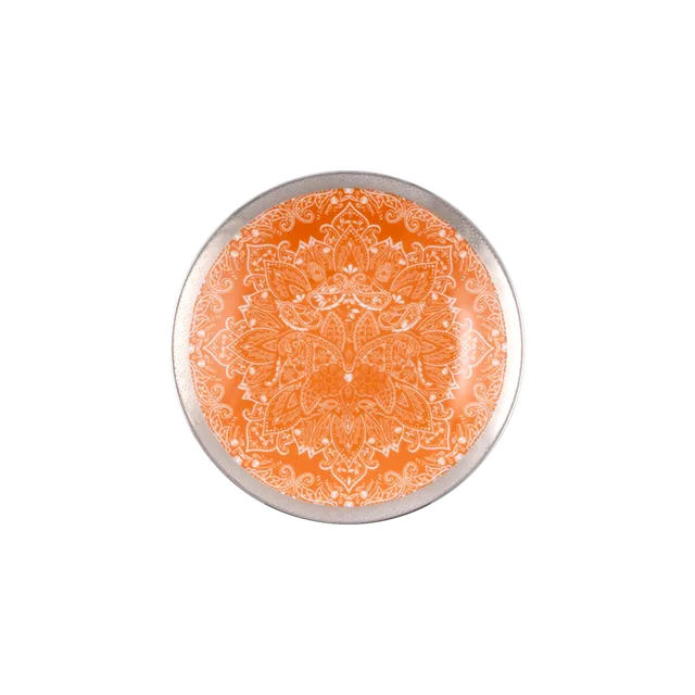 haviland-limoges-romane-orange-brotteller image 1