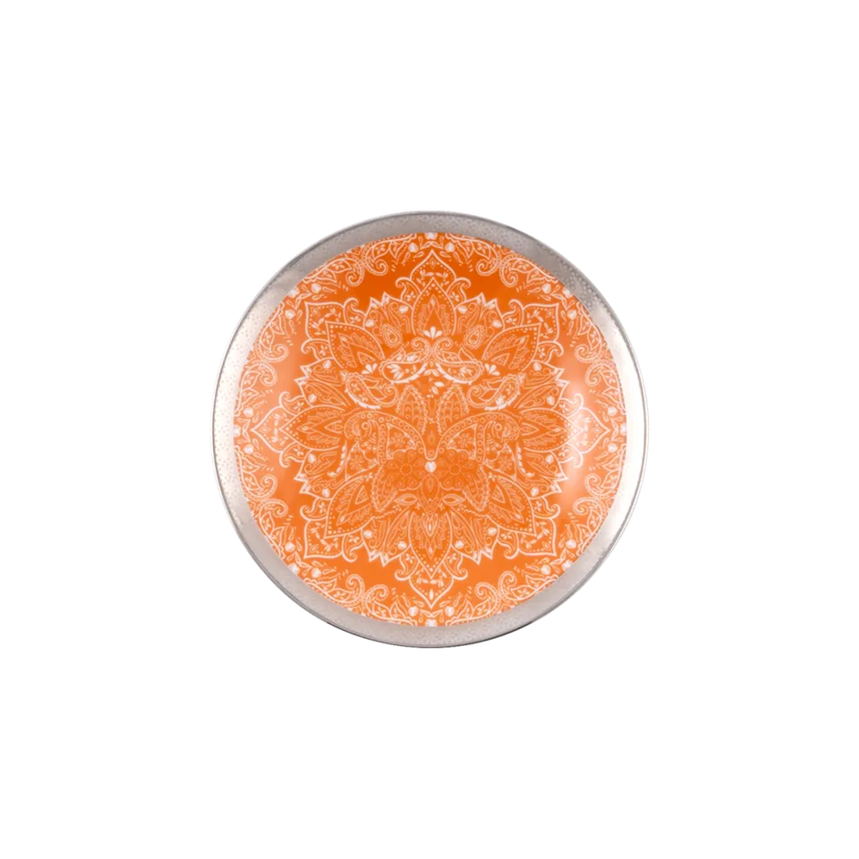 haviland-limoges-romane-orange-brotteller image 1