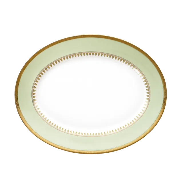 haviland-limoges-oasis-plat-ovale-servierplatte-oval image 1