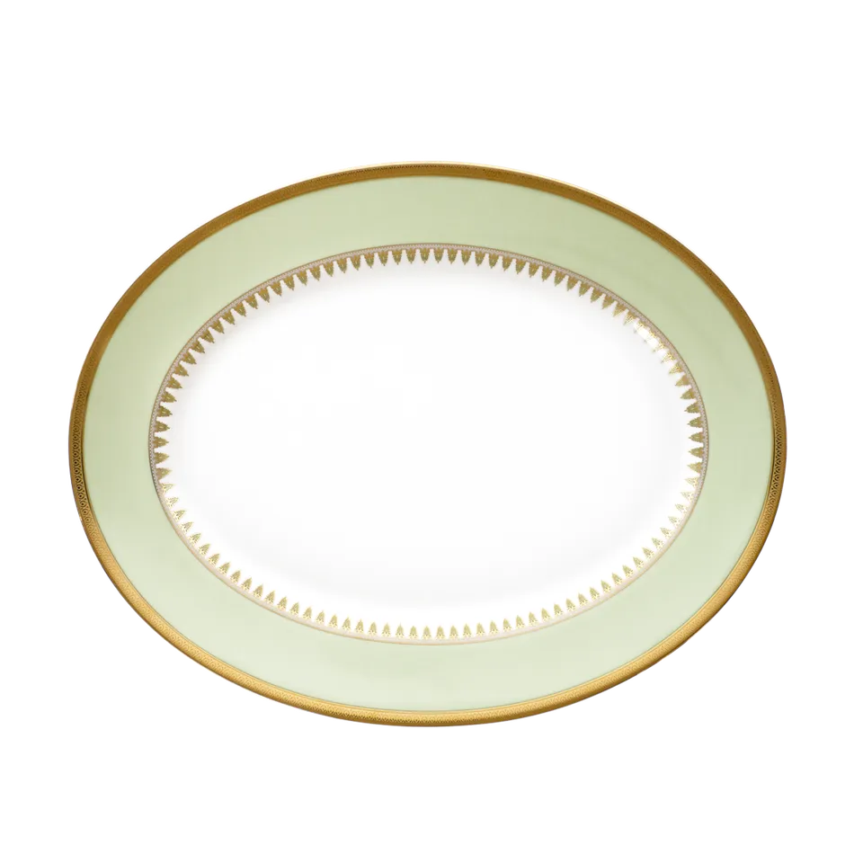 haviland-limoges-oasis-plat-ovale-servierplatte-oval image 1