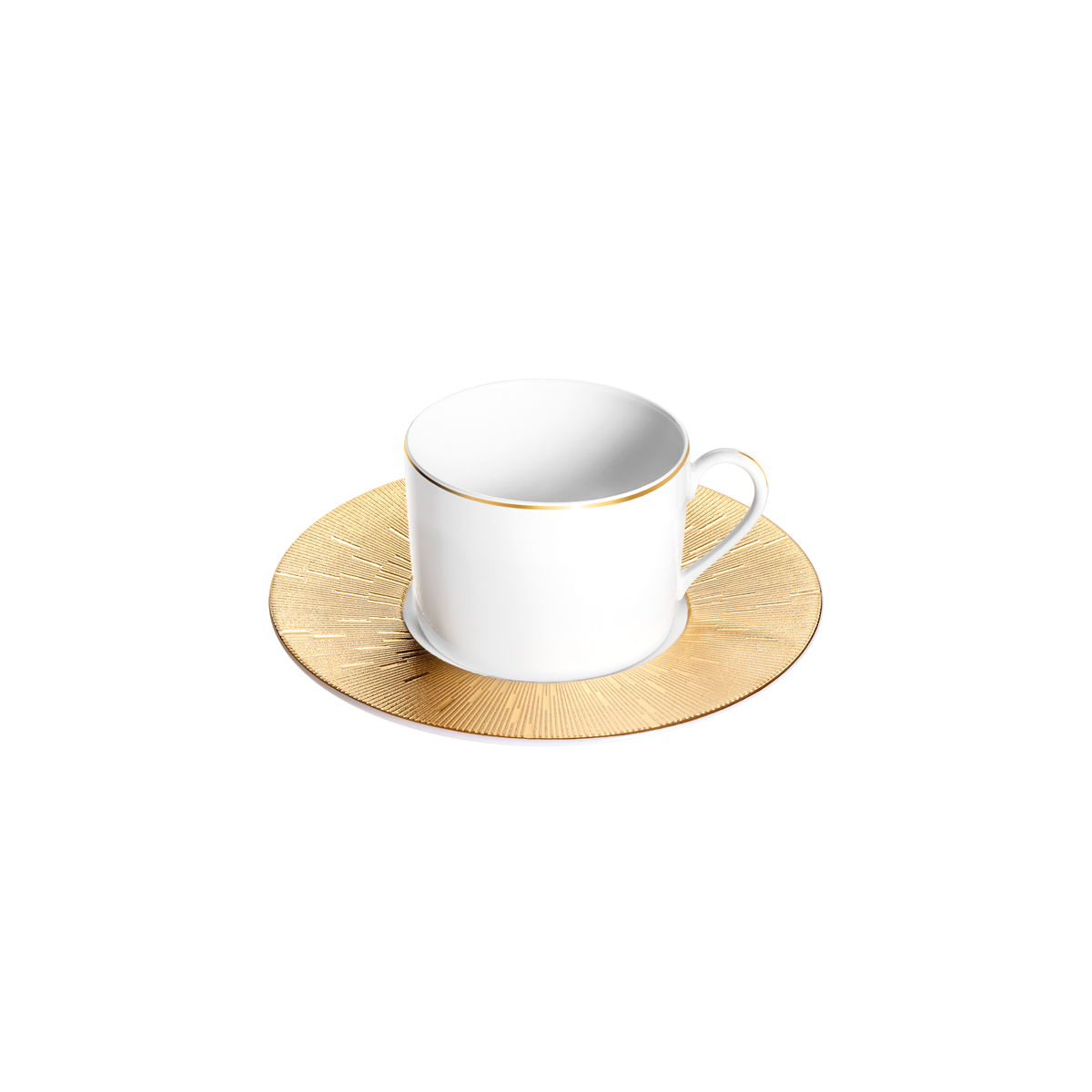 haviland-limoges-infini-or-teetasse-mit-untertasse image 1