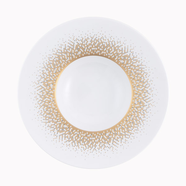 haviland-limoges-souffle-d-or-suppenteller-assiette-creuse image 1