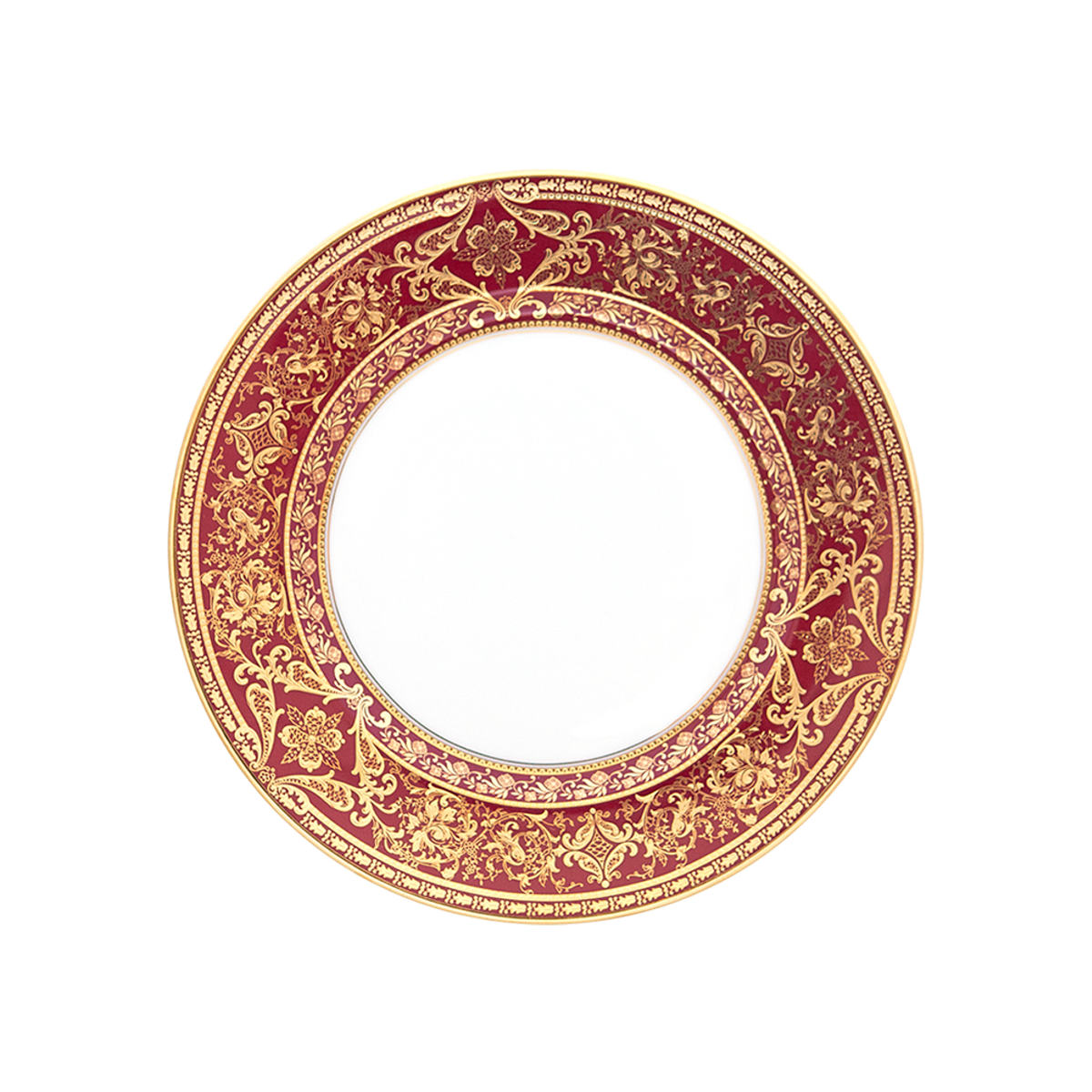 haviland-limoges-matignon-dessertteller-kirsche-gold-porzellan image 1