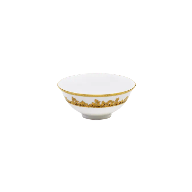 haviland-limoges-bol-riz-feuille-d-or-porzellan-reisschale image 1