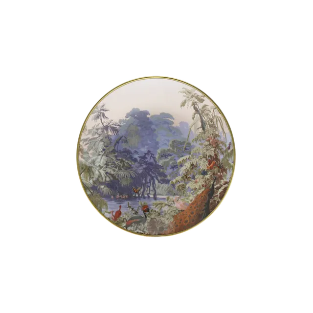 haviland-limoges-le-br-sil-manufacture-zuber-assiette-pain-brotteller image 1