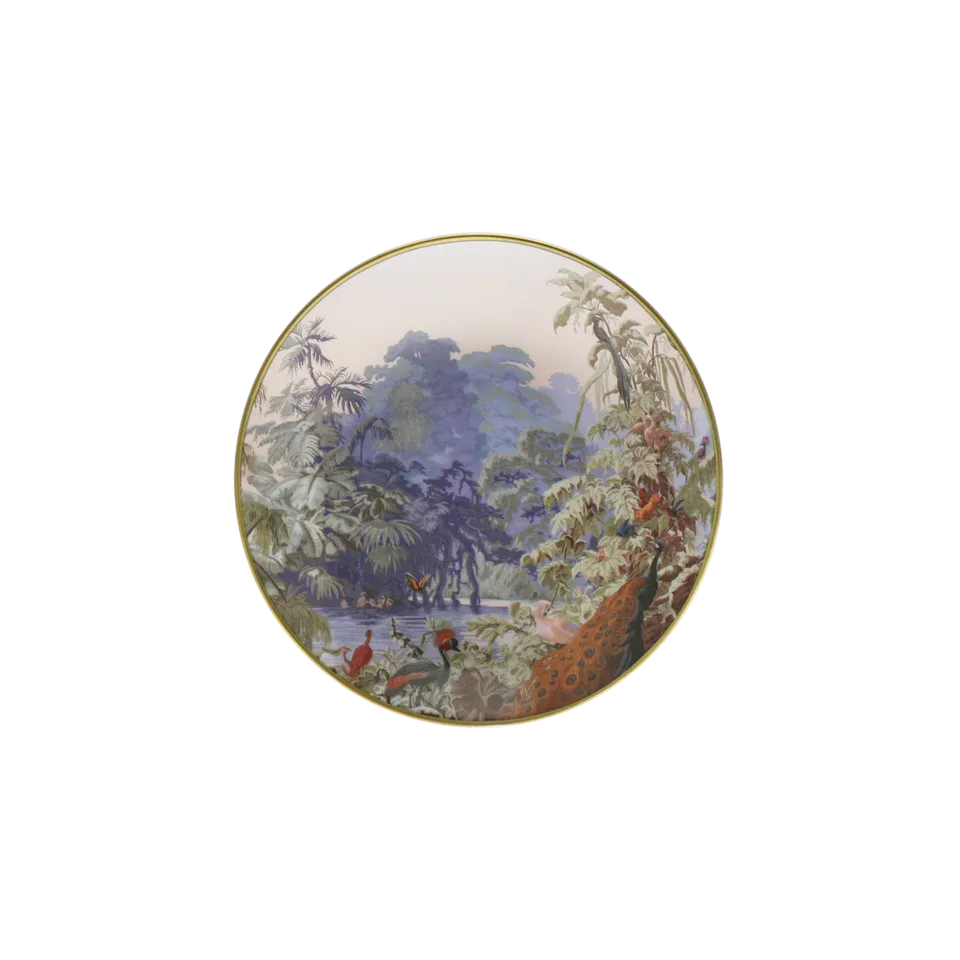 haviland-limoges-le-br-sil-manufacture-zuber-assiette-pain-brotteller image 1