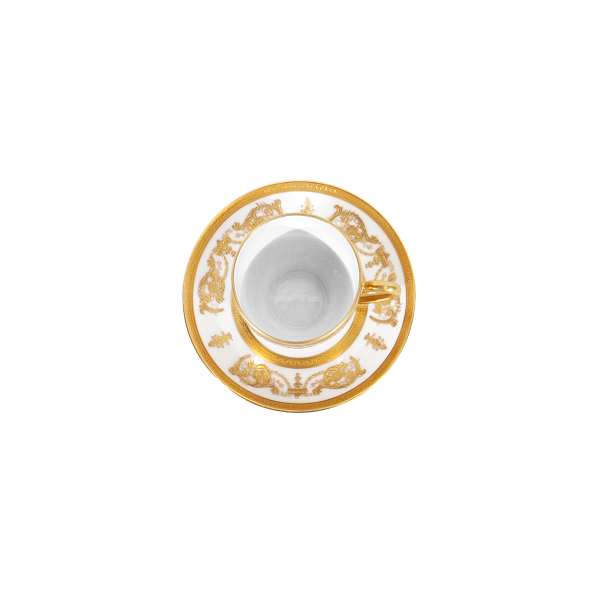 haviland-limoges-imp-rator-kaffeetasse-mit-untertasse-wei-gold image 2