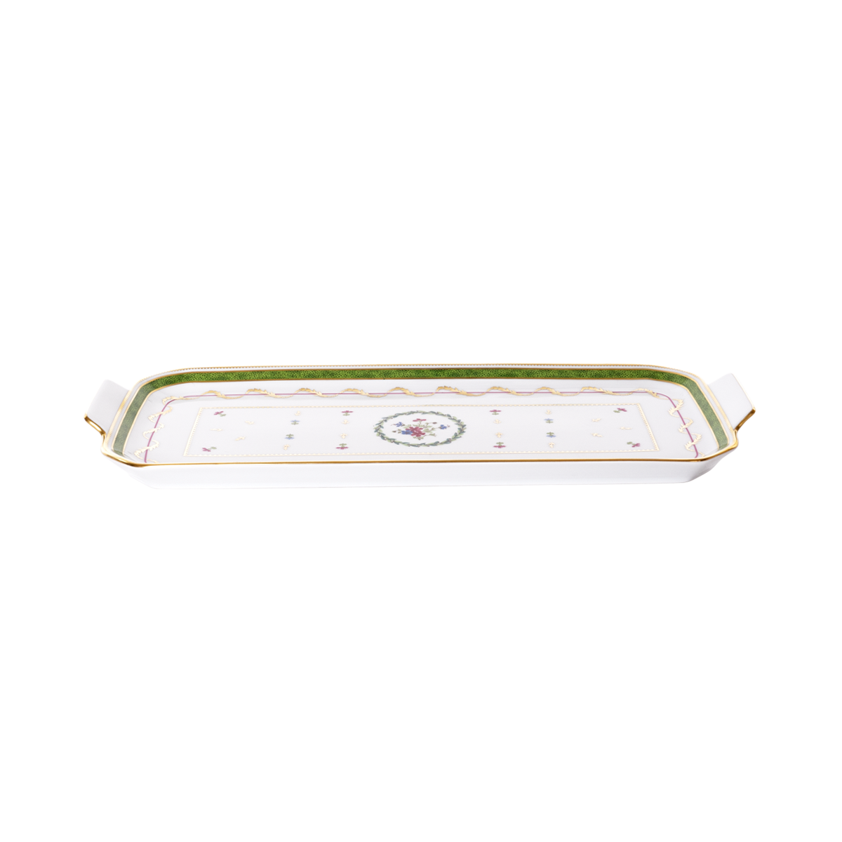 haviland-limoges-vieux-paris-vert-kuchenplatte-plat-cake image 2