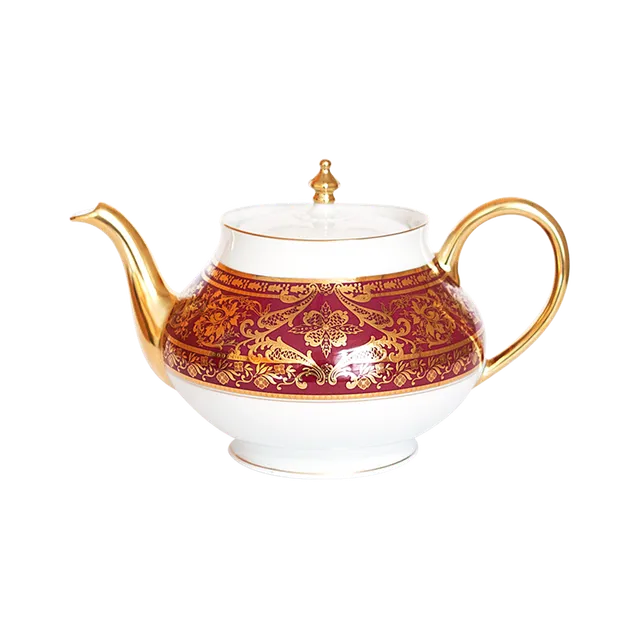 haviland-limoges-matignon-kugel-teekanne-cerise-or image 1