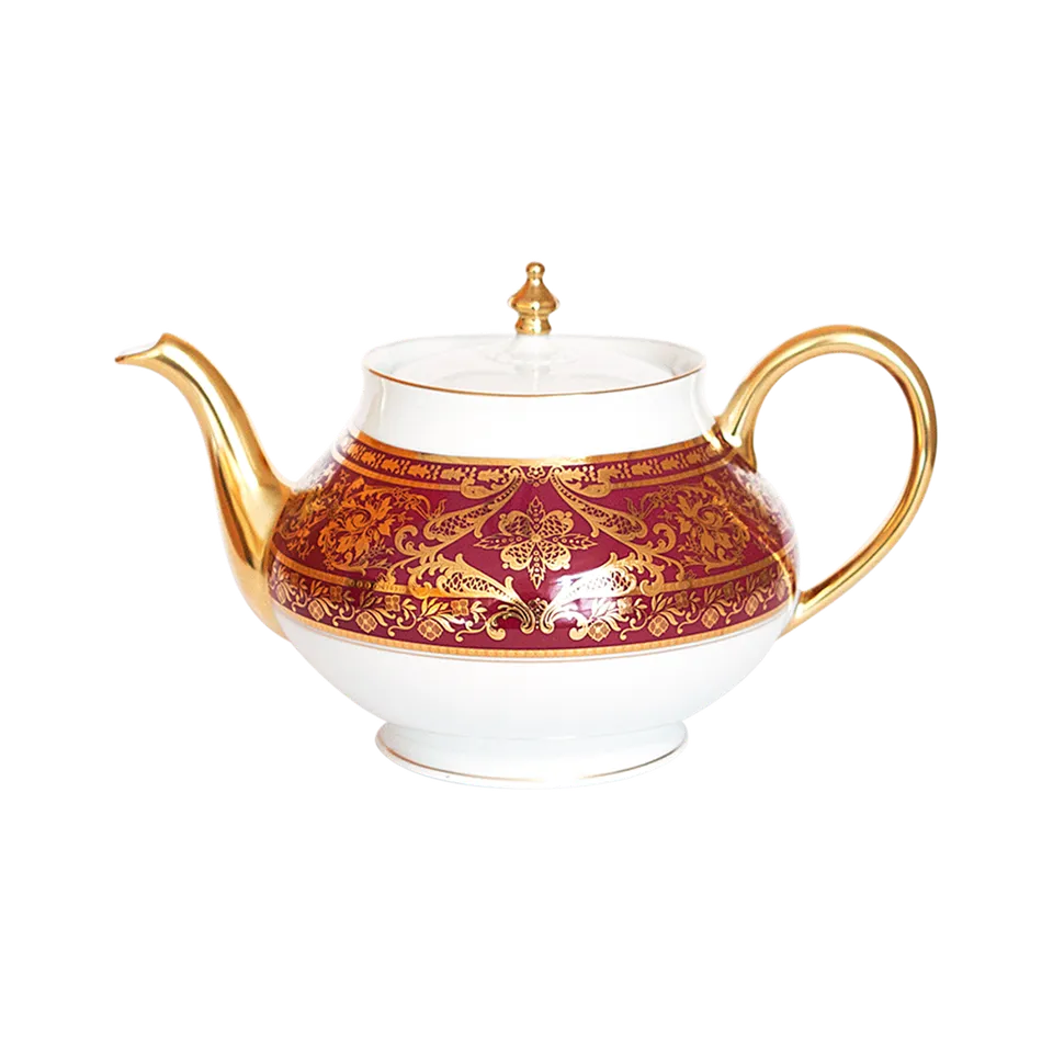 haviland-limoges-matignon-kugel-teekanne-cerise-or image 1