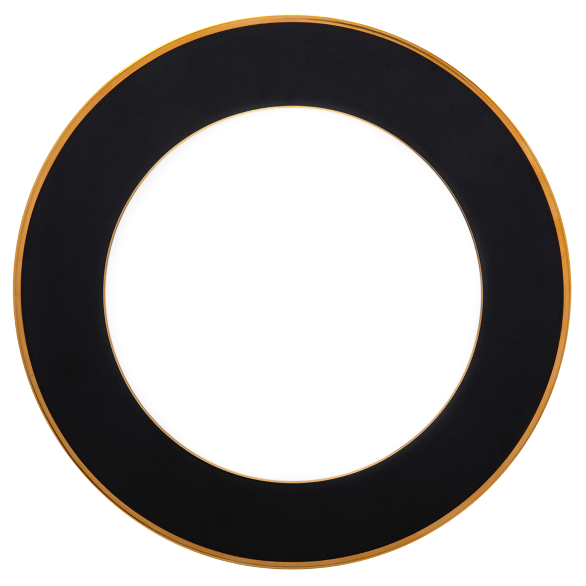 haviland-limoges-les-pr-sentations-pr-sentierteller-noir-mica-or image 1
