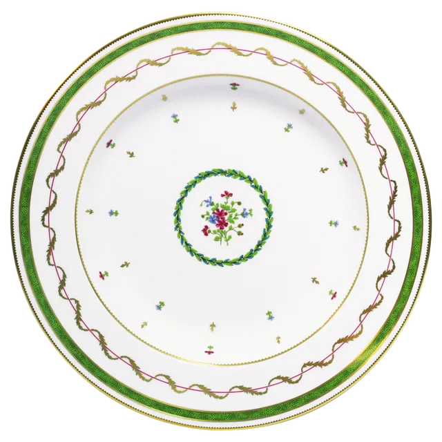 haviland-limoges-vieux-paris-vert-schale-rund image 1