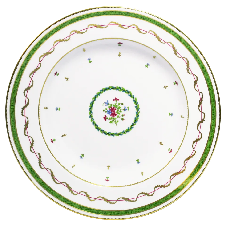 haviland-limoges-vieux-paris-vert-schale-rund image 1