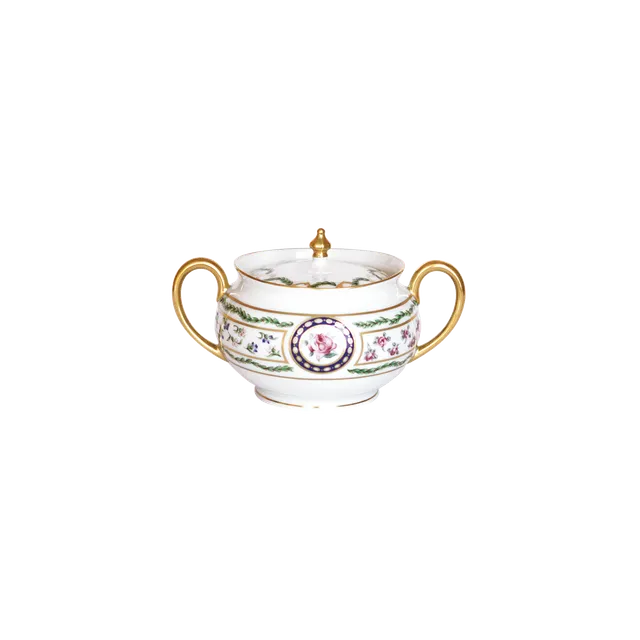 haviland-limoges-louveciennes-porzellan-zuckerdose-sucrier image 1