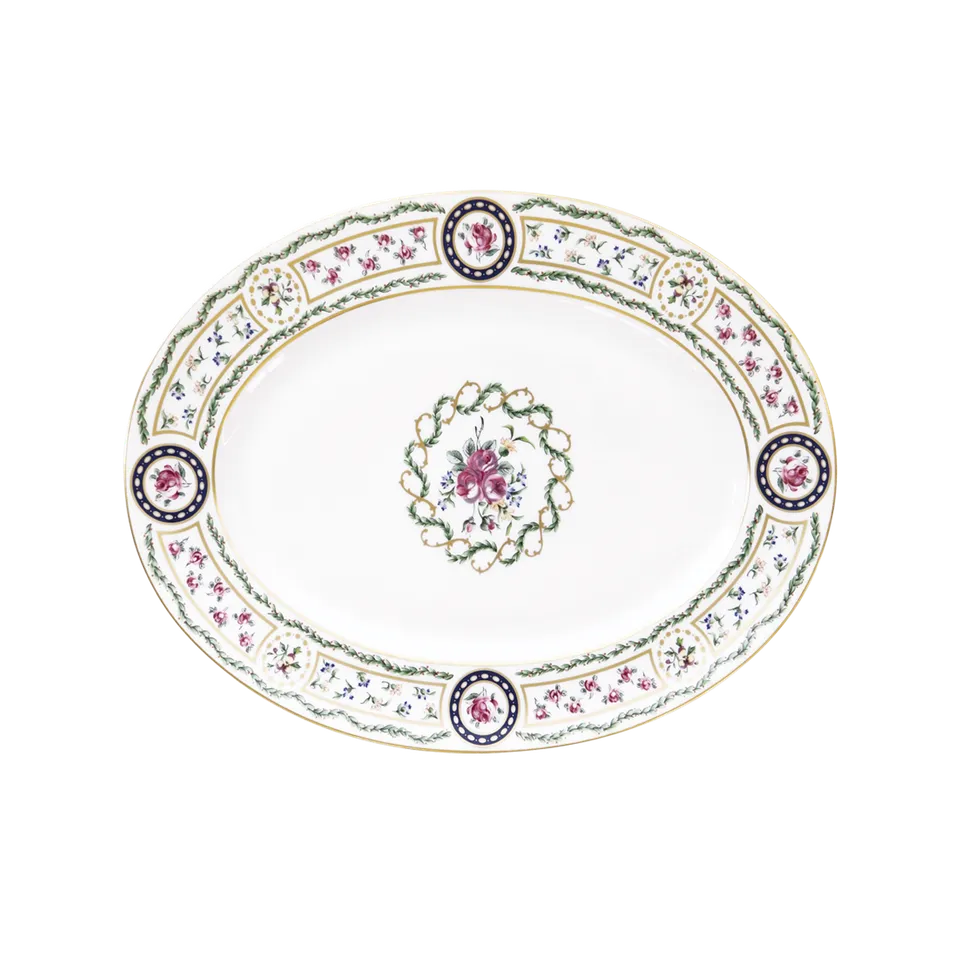 haviland-limoges-louveciennes-plat-ovale-ovale-servierplatte image 1