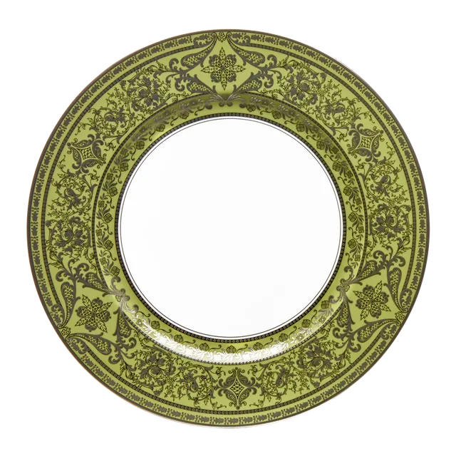 haviland-limoges-matignon-essteller-vert-pomme-platine image 1
