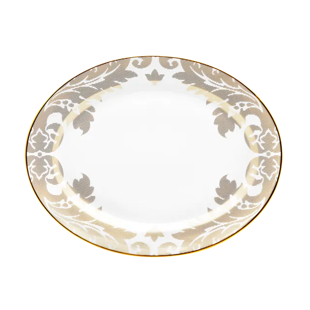 haviland-limoges-damass-ritz-paris-ovale-platte-wei image 1